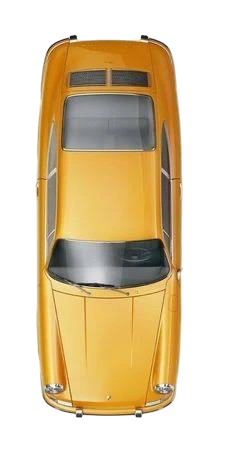 Automóvil visto desde arriba